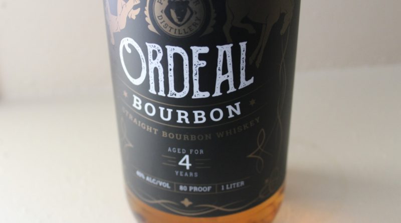 Ordeal Bourbon Label