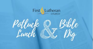 Potluck Lunch & Bible Dig