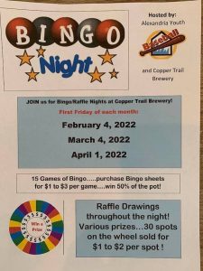 Bingo Night at Copper Trail