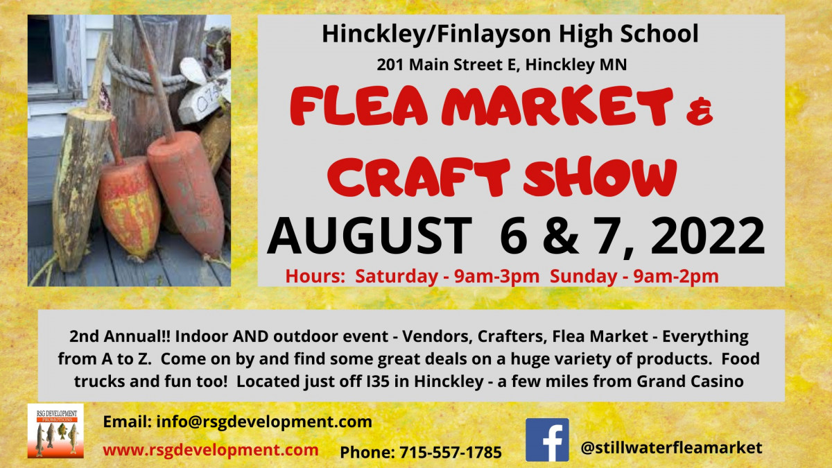 Hinckley High School Craft Show & Flea Market Event